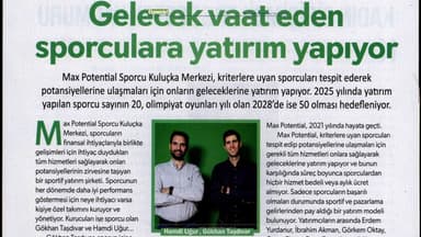 Max Potential Kurucu Ortakları Gökhan Taşdıvar ve Hamdi Uğur Ekonomist'in Konuğu Oldu