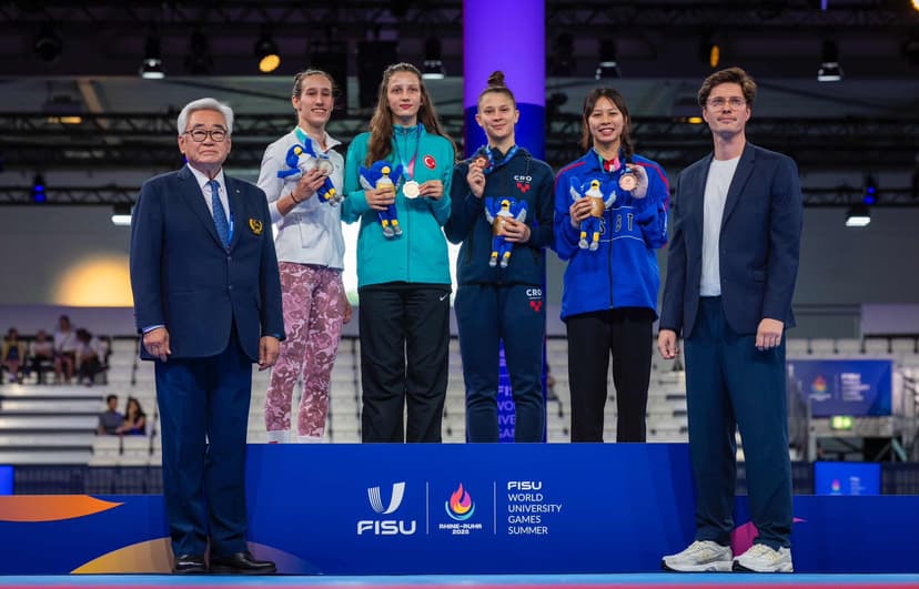 Şevval Çakal, FISU Dünya Oyunları'nda Türkiye'nin Tek Altınını Getirdi!